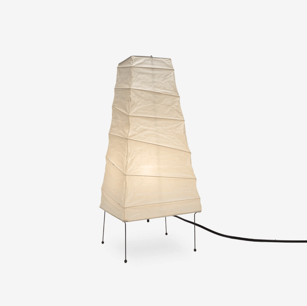 Piaaraya Minimalistische Tischleuchte aus Papier