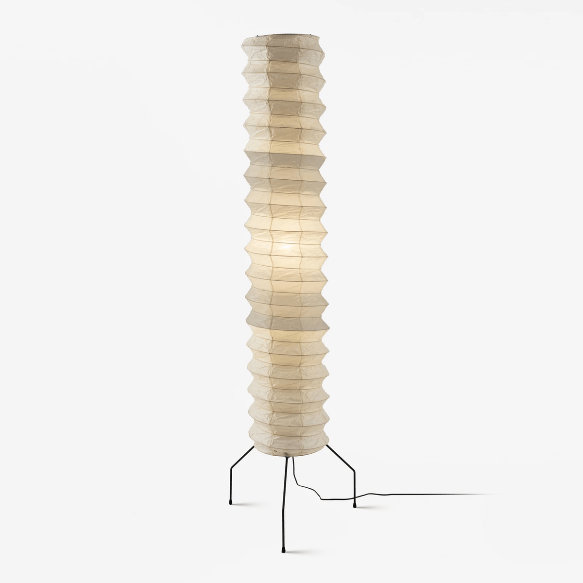 Soraine Minimalistische Stehleuchte aus Reis Papier