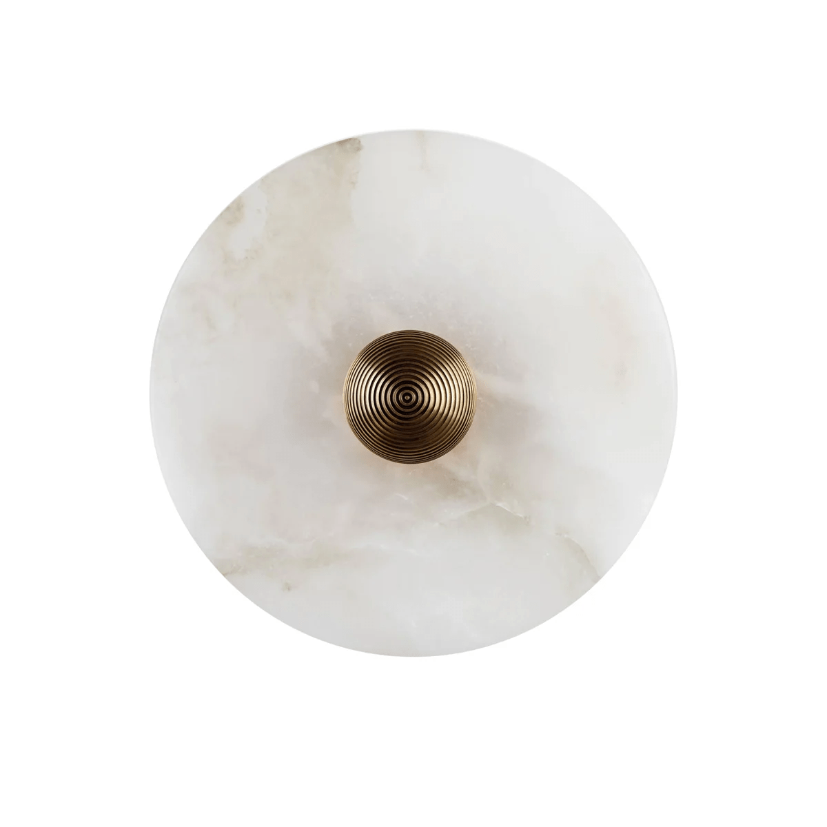 Albireria Minimalistische Alabaster-Deckenleuchte