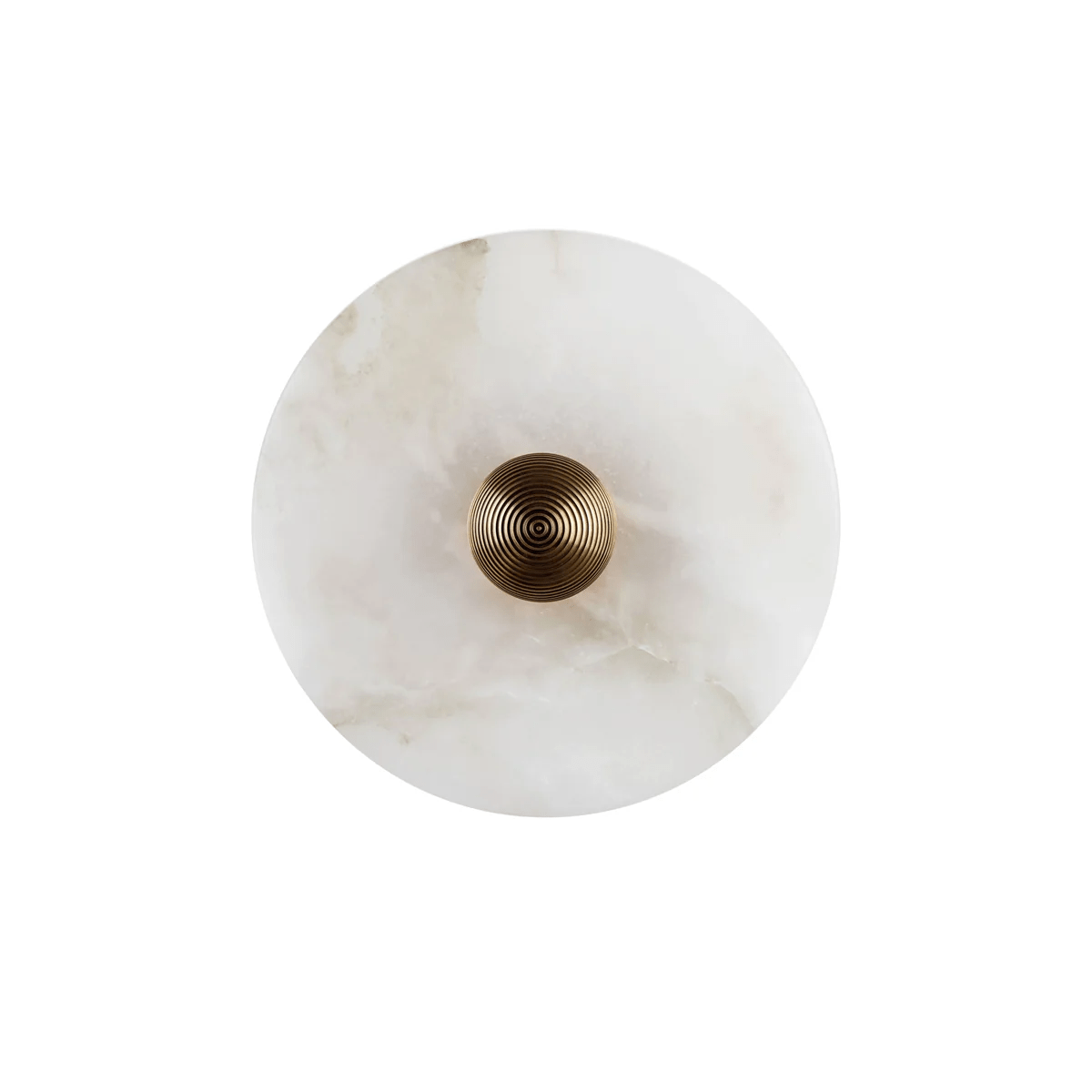 Albireria Minimalistische Alabaster-Deckenleuchte