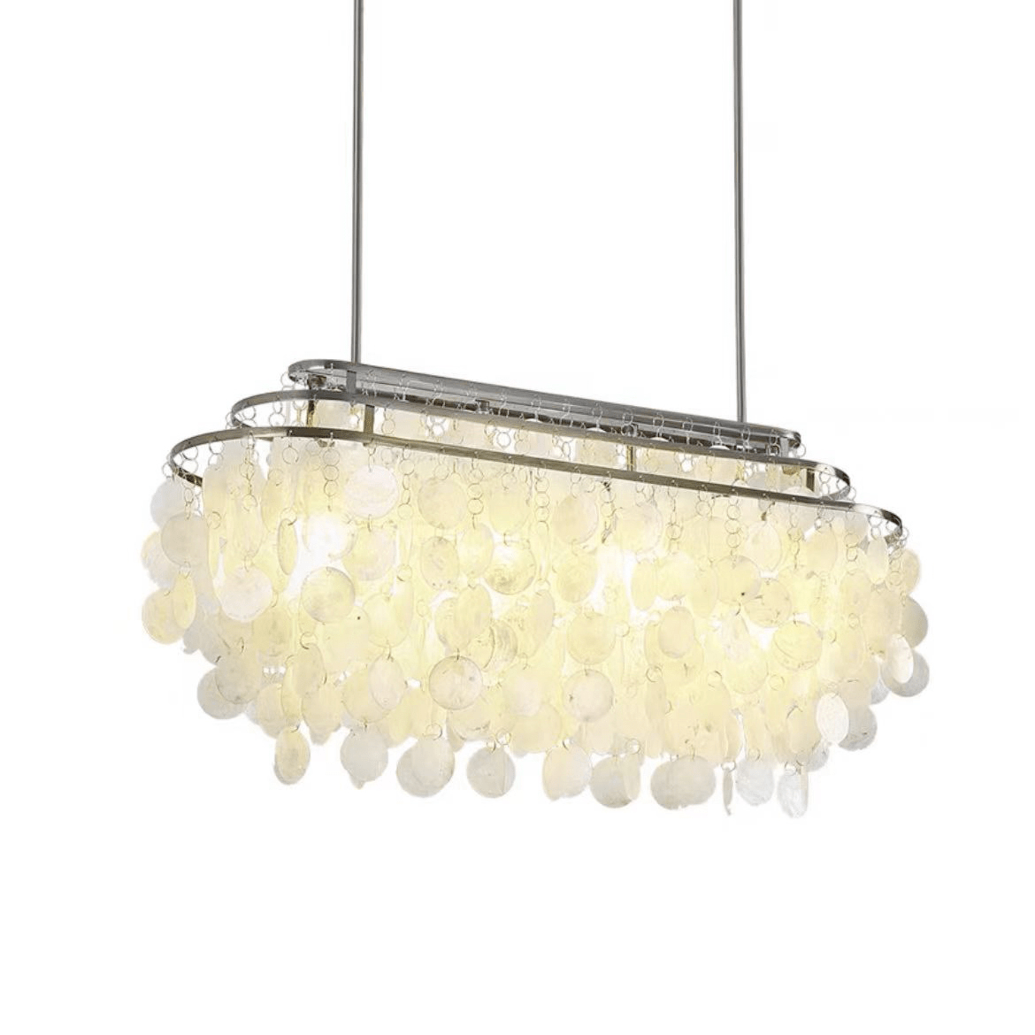 Rivena Pendelleuchte Rund Schalenring