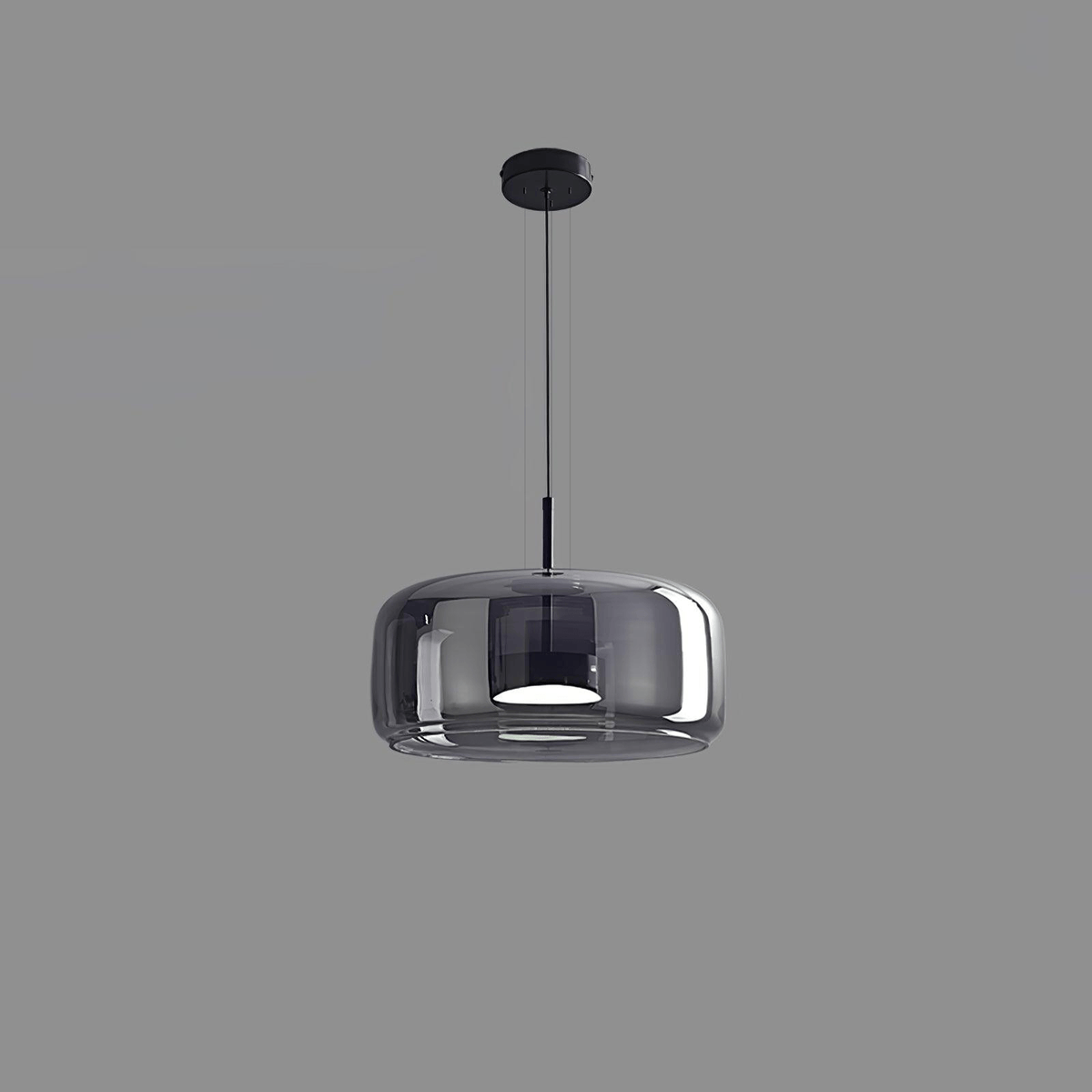 Obsidian Pendelleuchte moderne Glaspendelleuchte