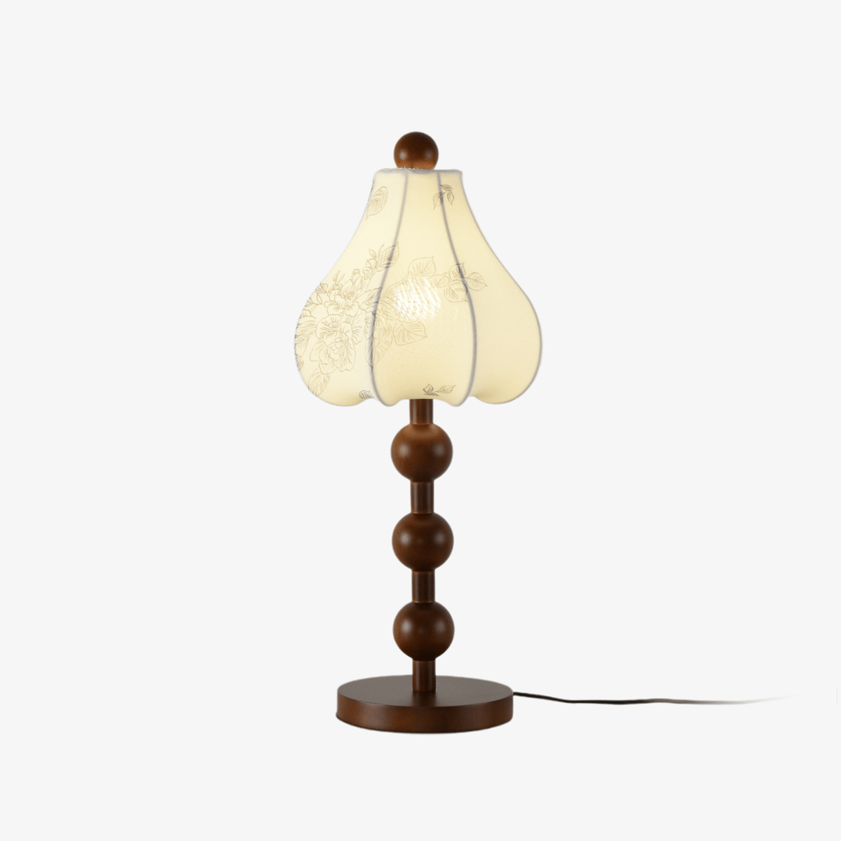 Mirerelle Vintage-Stoff-Tischleuchte