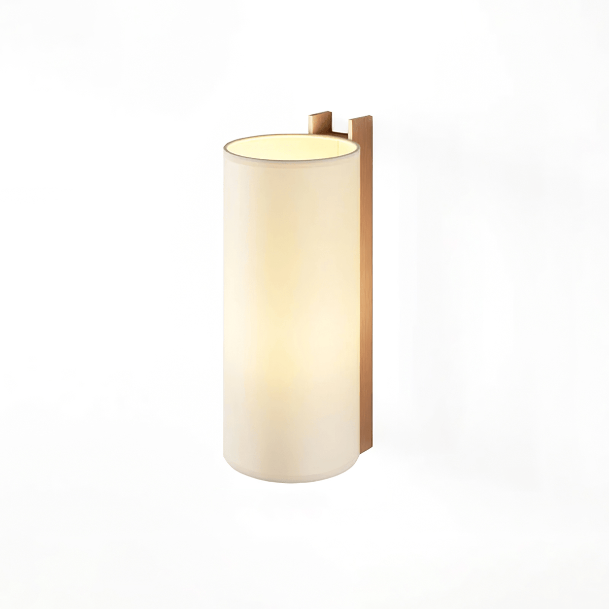 Mirarenne Minimalistische Wandleuchte aus Stoff