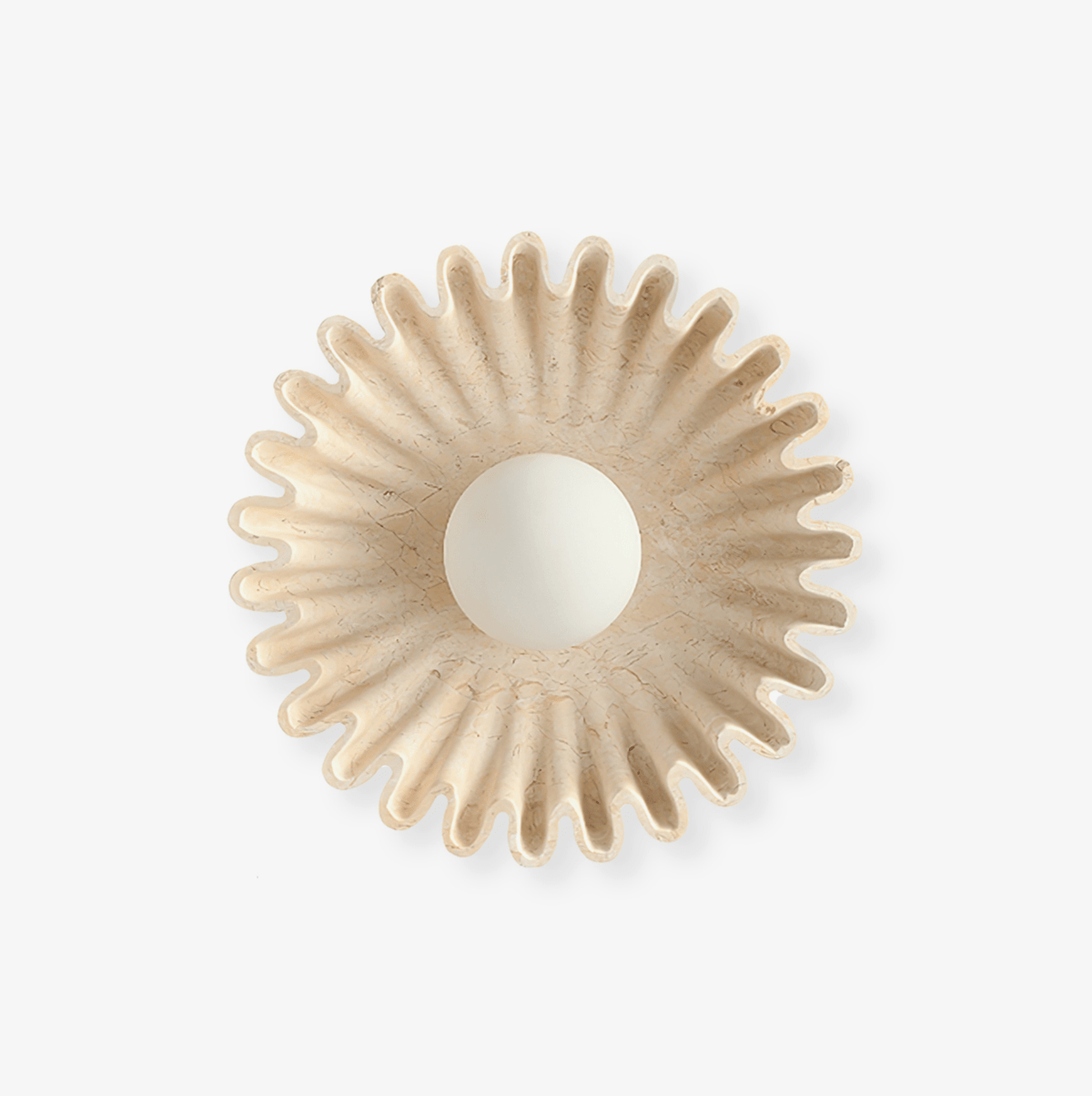 Sunray Rustic Glas-Wandleuchte