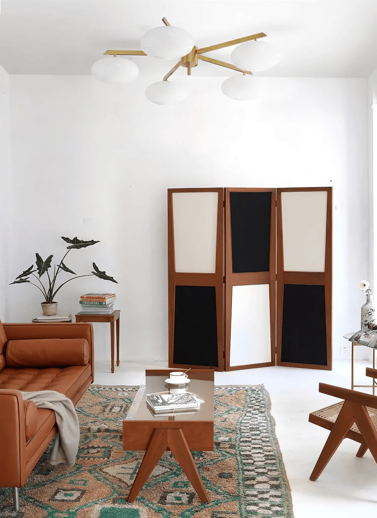 Velaraya moderne Deckenleuchte aus Glas