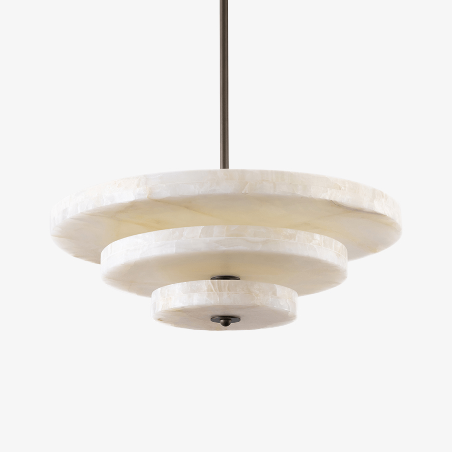 Nivoreria Minimalistische Alabaster-Pendelleuchte