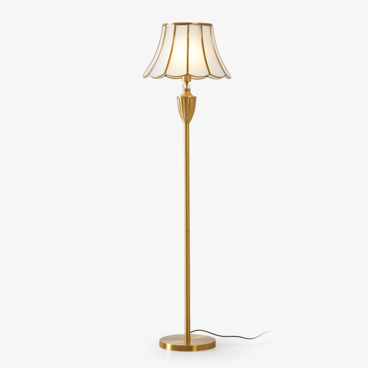 Caselette Messing luxuriöse Stehleuchte