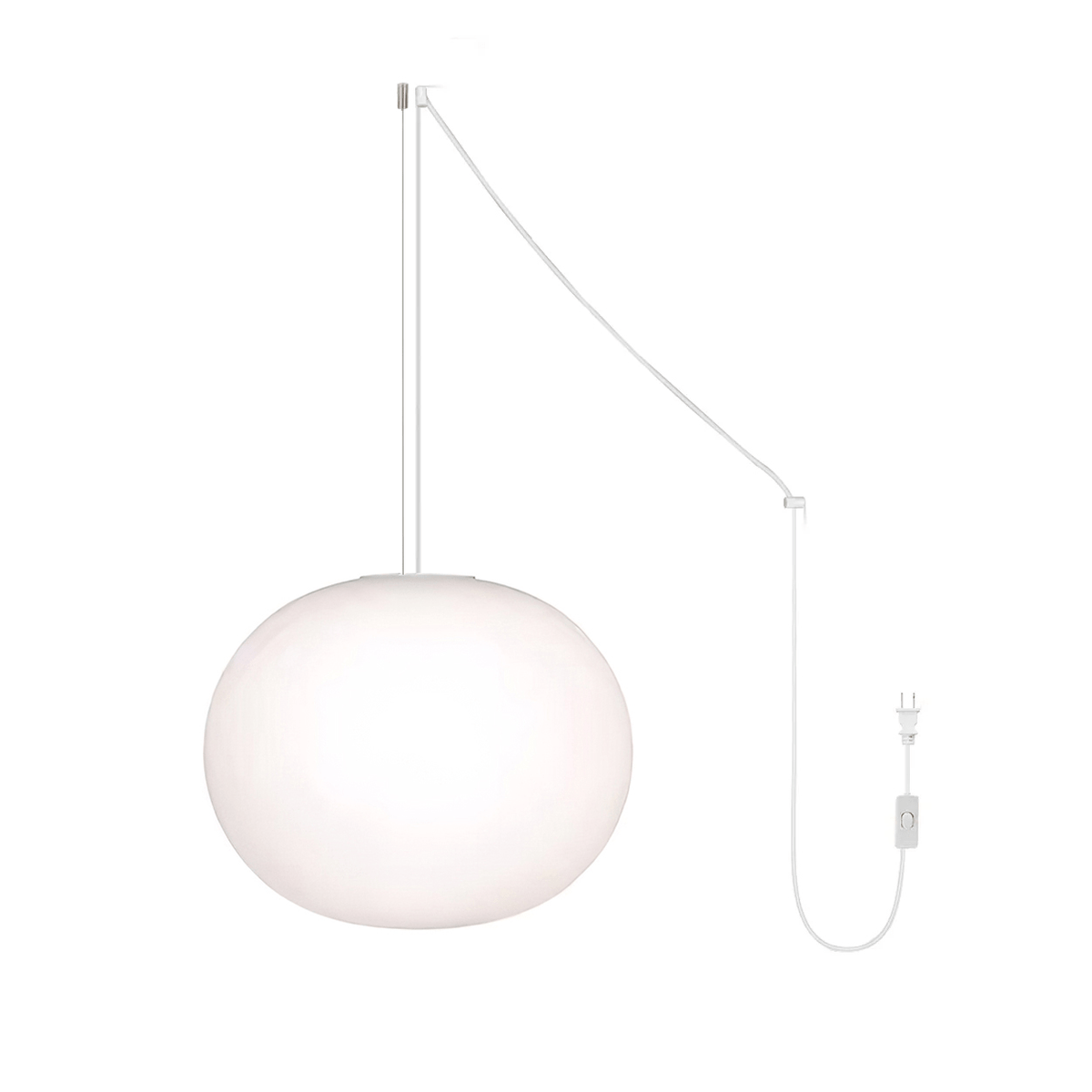 Qersy moderne Pendelleuchte aus Glas