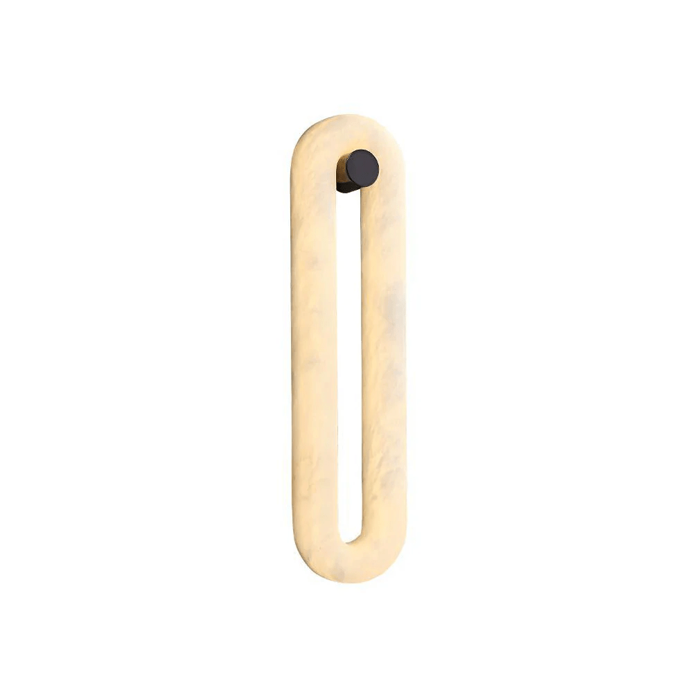 Nivaniella zeitgenössische Alabaster-Wandleuchte