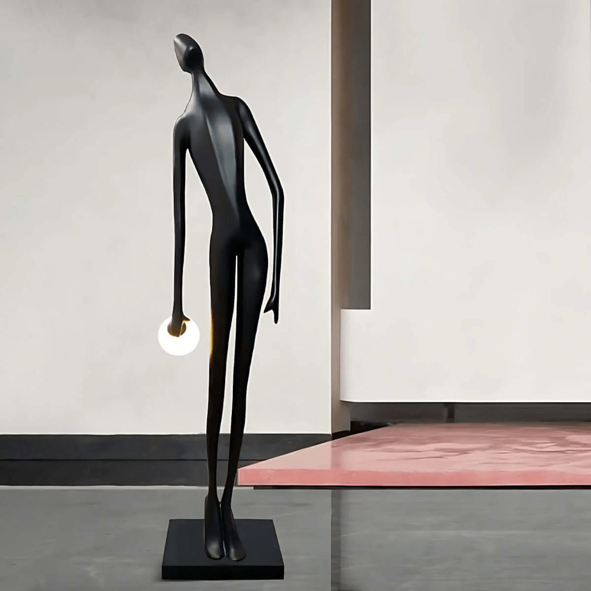Ersilyra Kunstharz-Stehleuchte