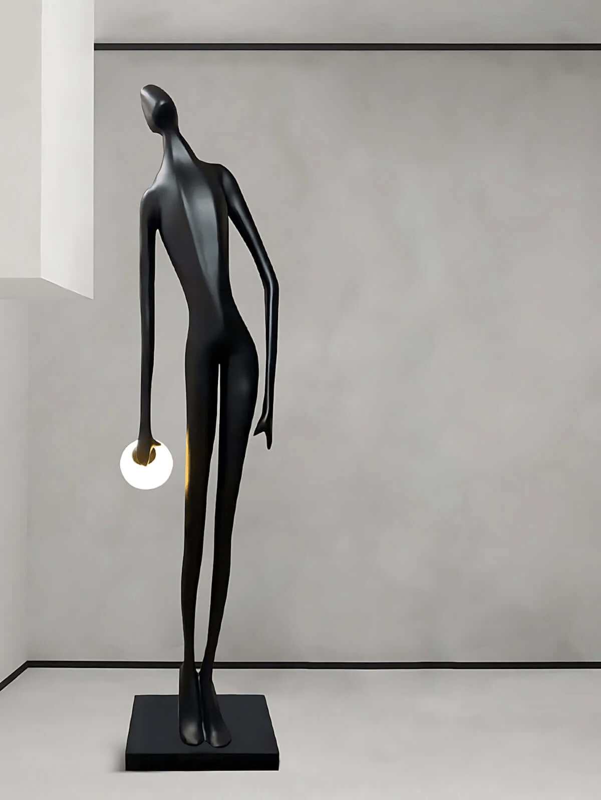 Ersilyra Kunstharz-Stehleuchte