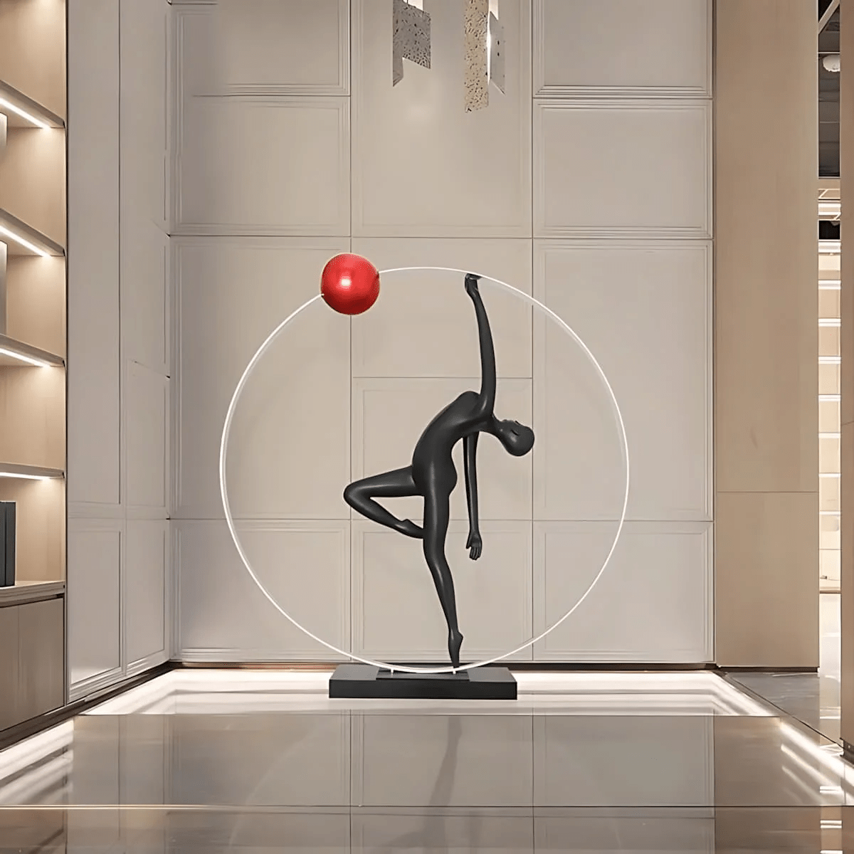 Lumenova Stehleuchte Balance Kunstwerk