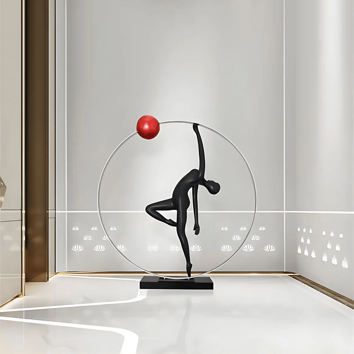 Lumenova Stehleuchte Balance Kunstwerk