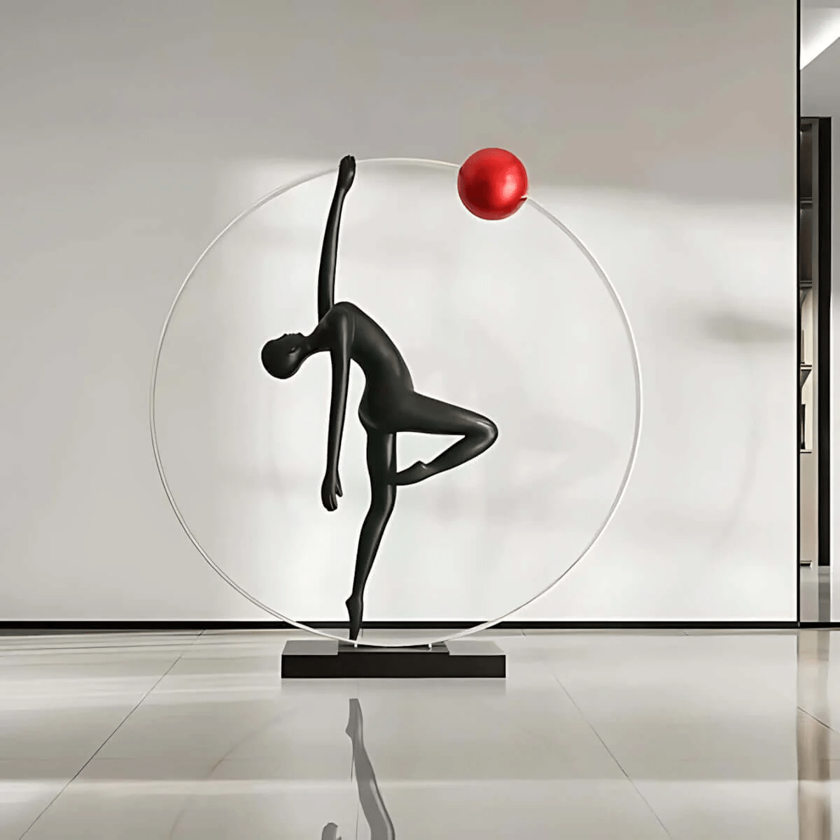 Lumenova Stehleuchte Balance Kunstwerk