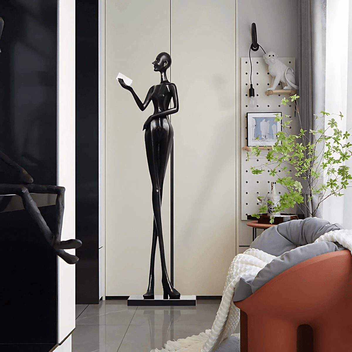 Soranina Stehleuchte skulptural minimalistisch