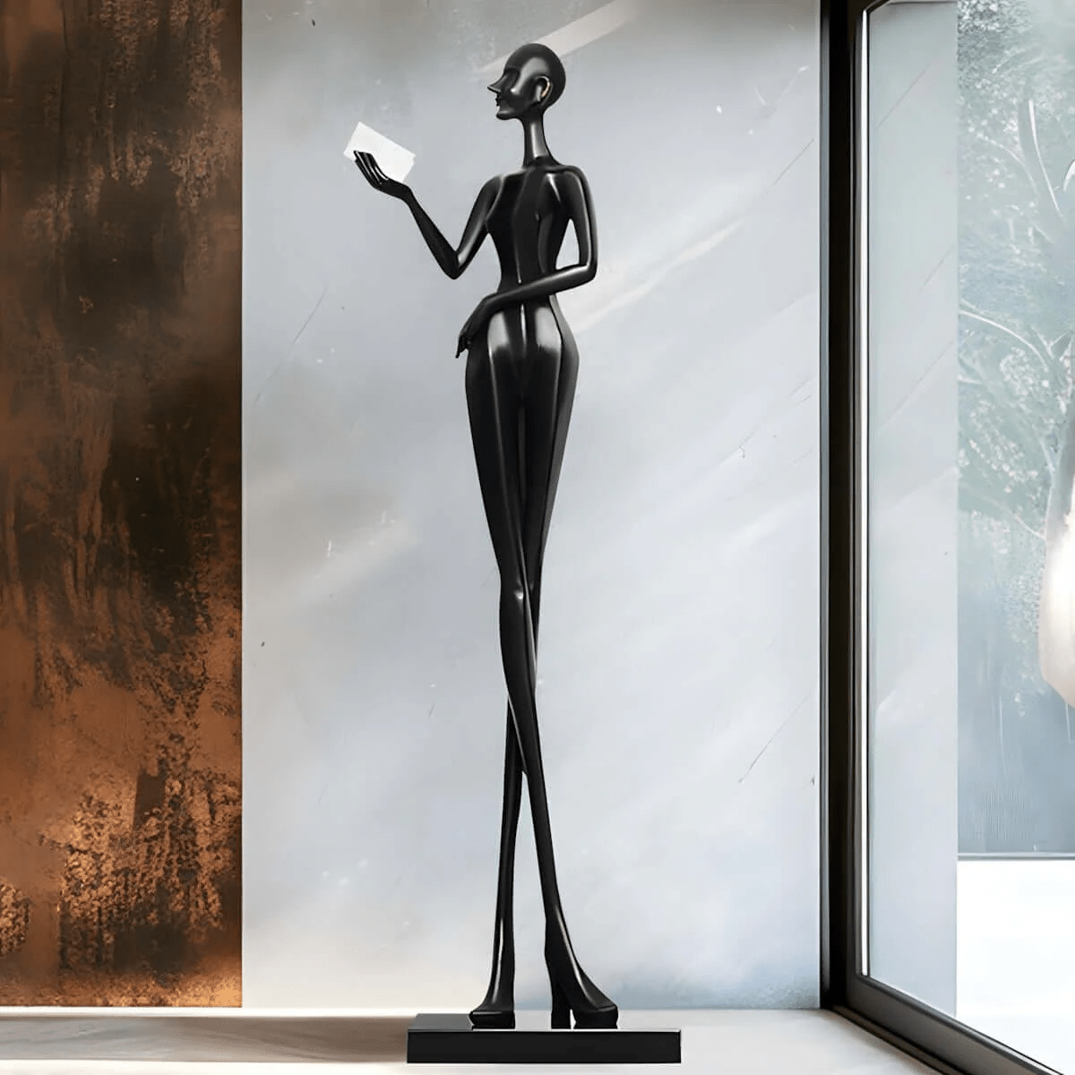 Soranina Stehleuchte skulptural minimalistisch
