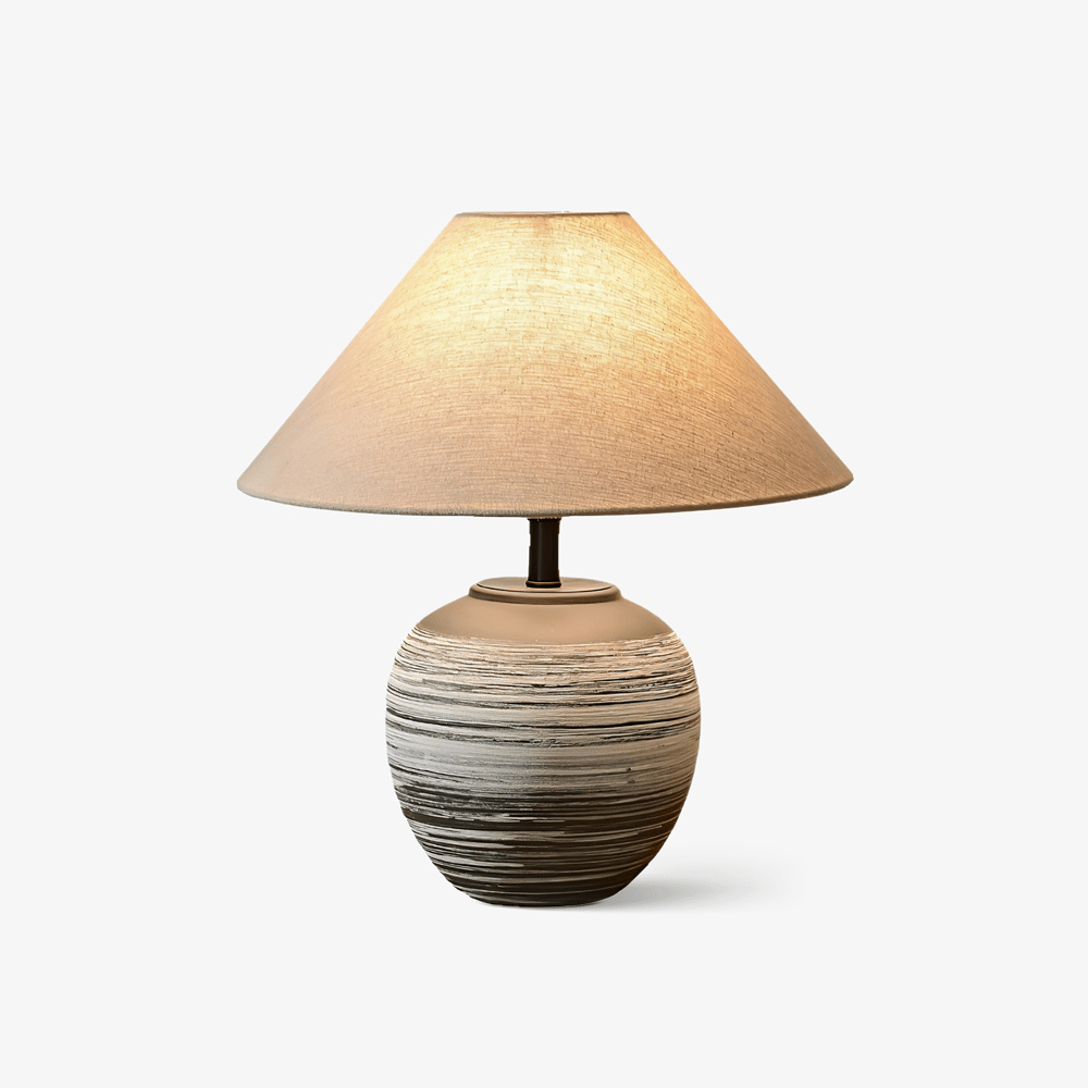 Striato Gradient Keramik Tischleuchte