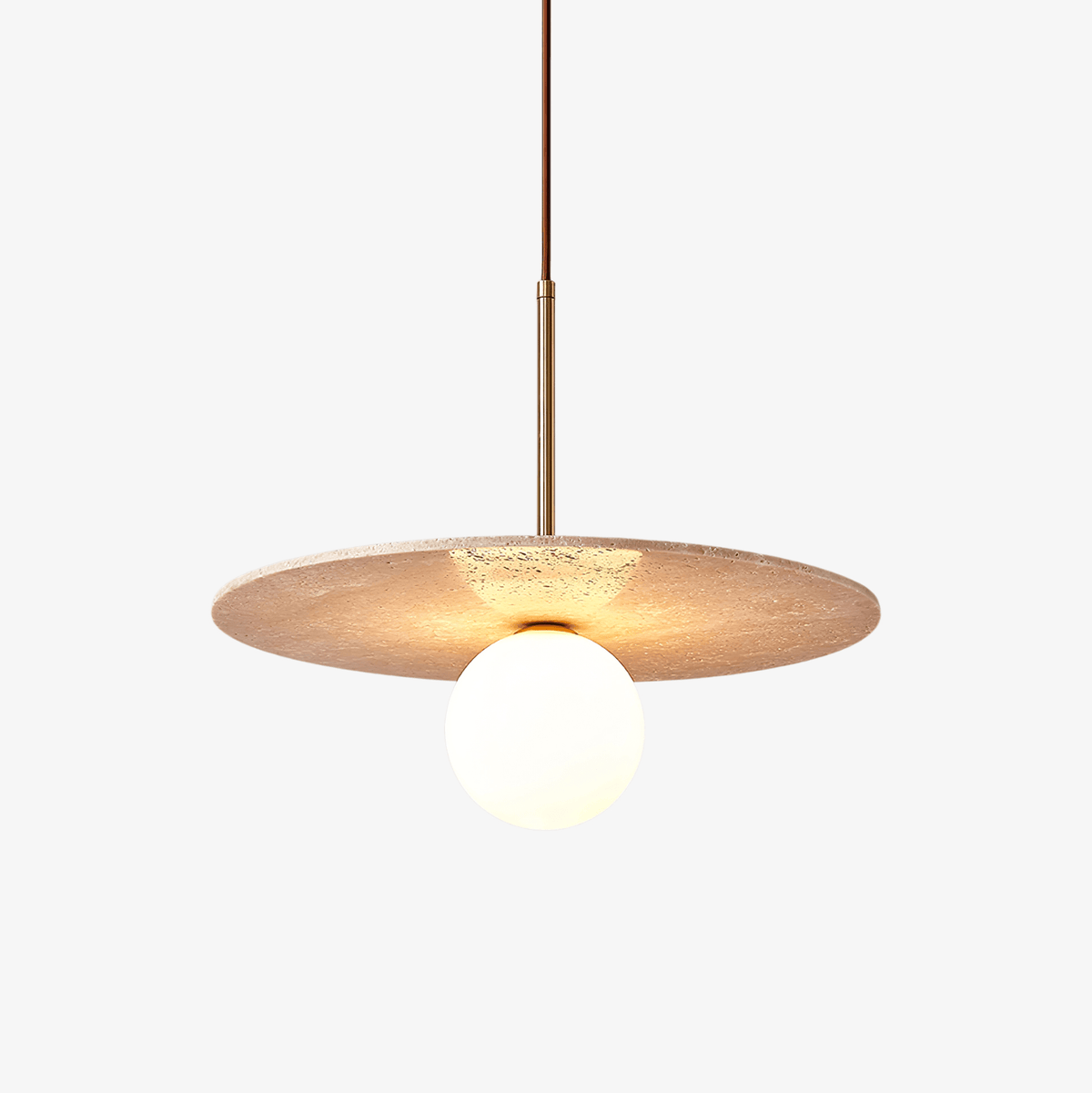 Noreielle Travertine Pendelleuchte