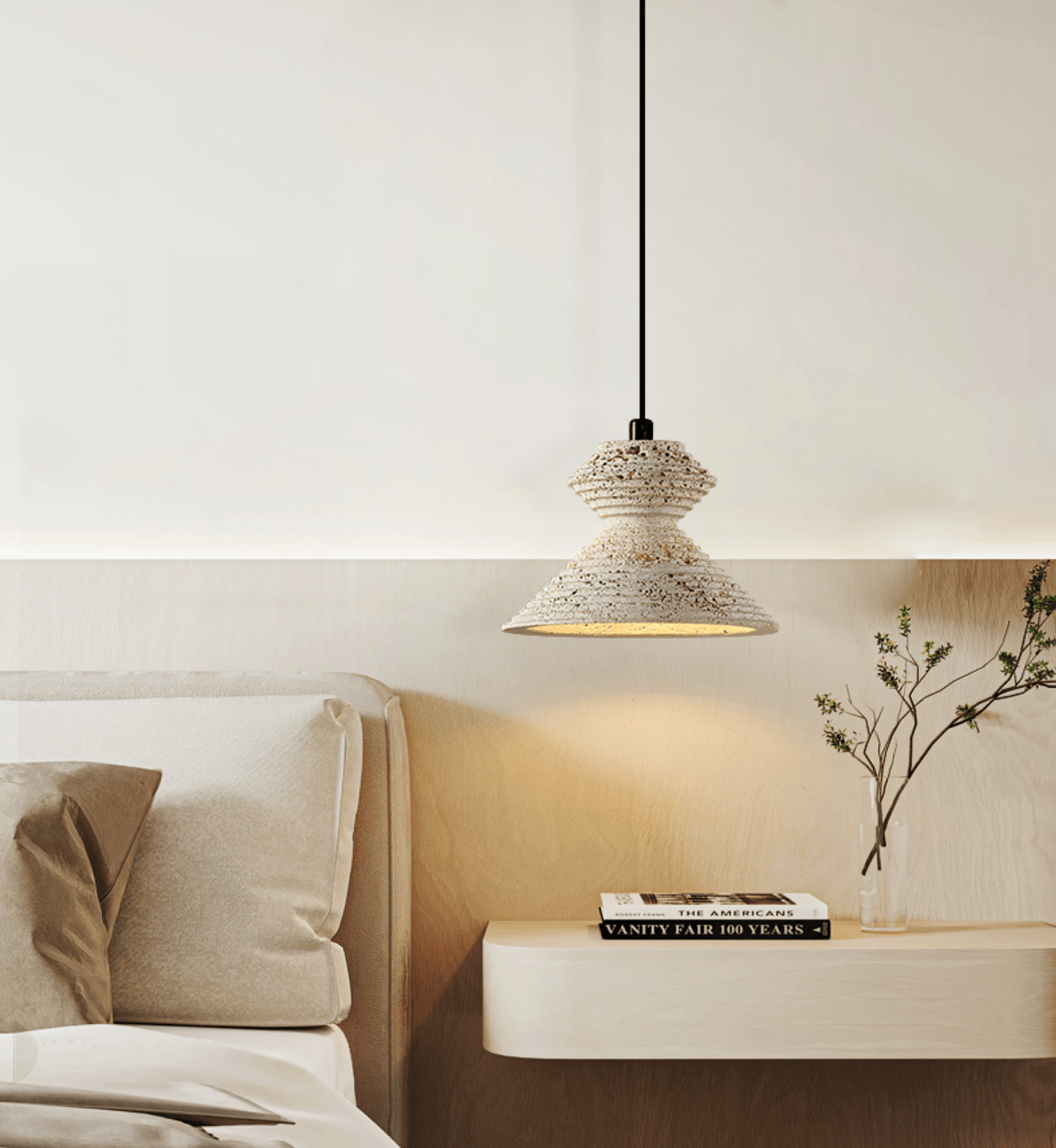 Nyrd Travertine Pendelleuchte