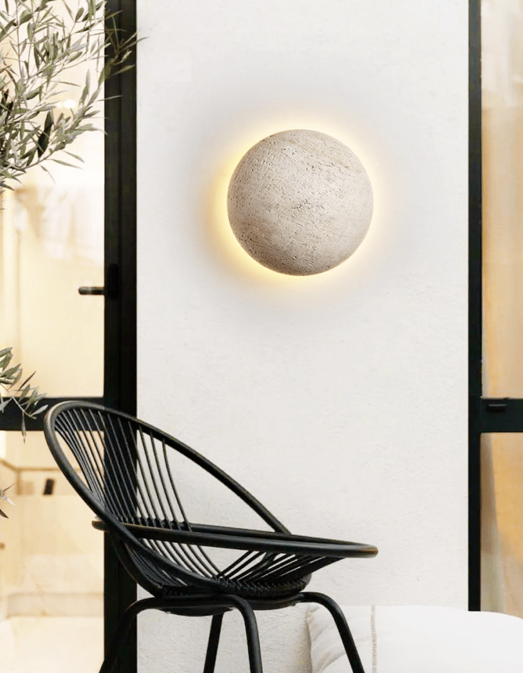 Firent Stone Wandleuchte