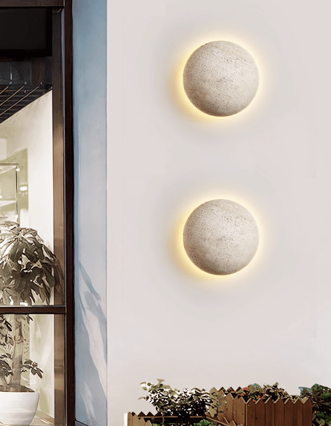 Firent Stone Wandleuchte