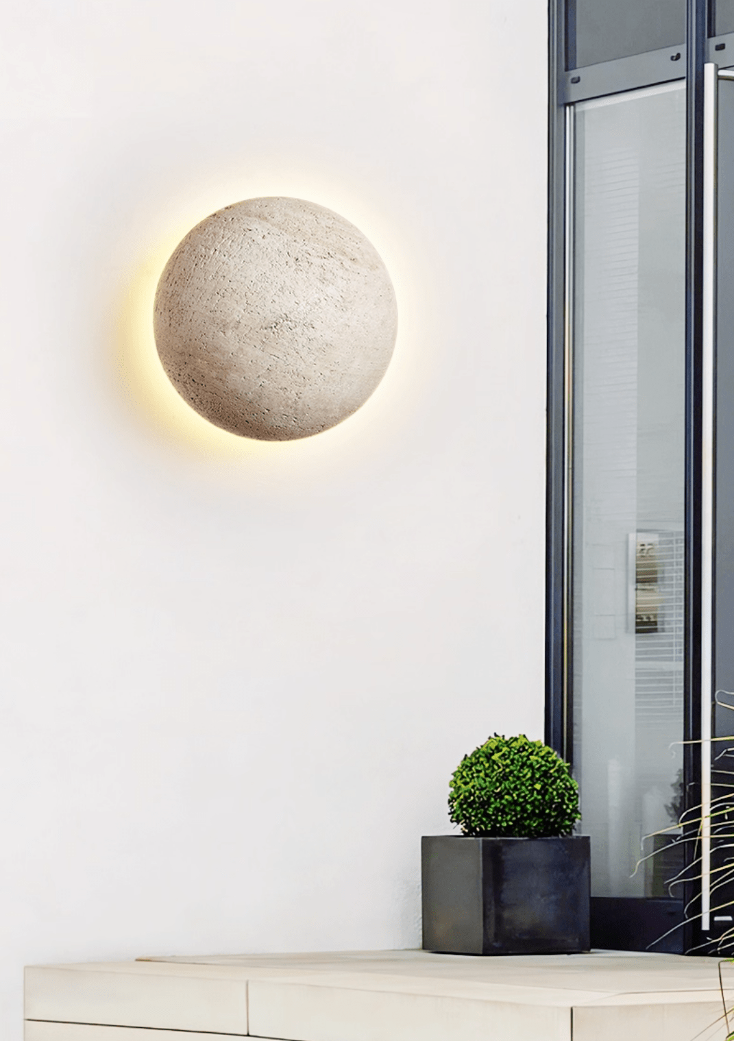 Firent Stone Wandleuchte
