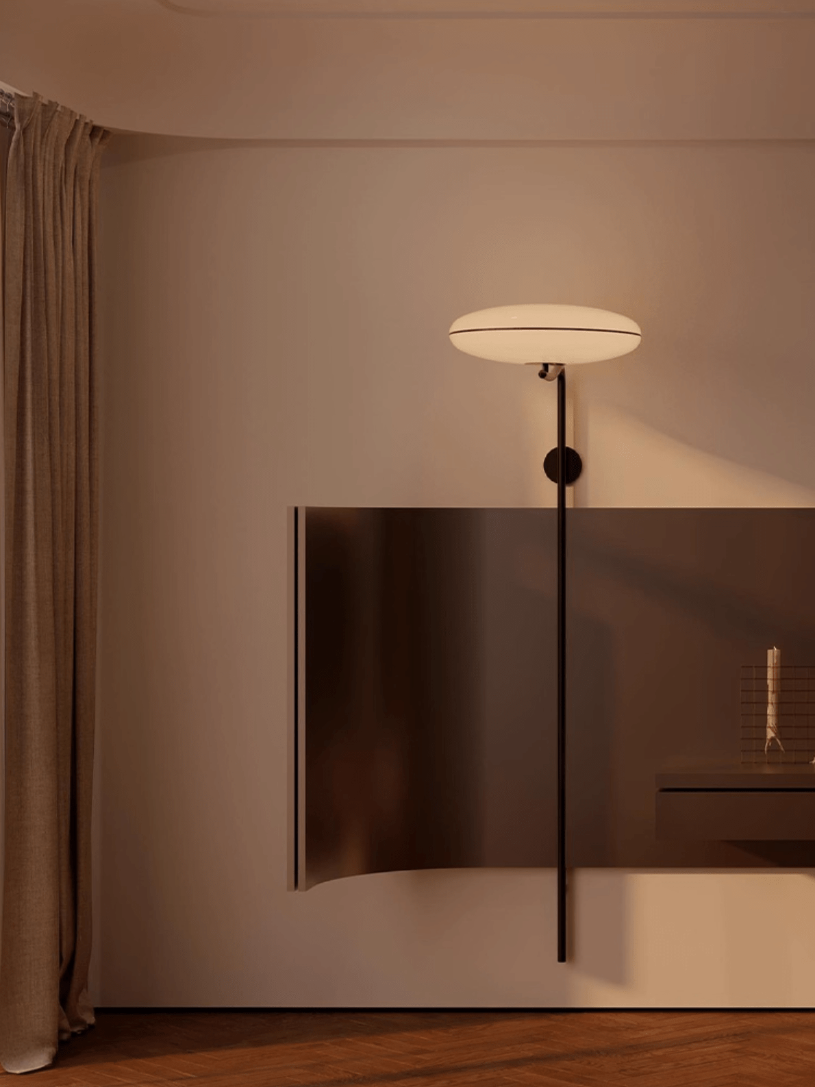 Calumi Wandleuchte mit Stecker