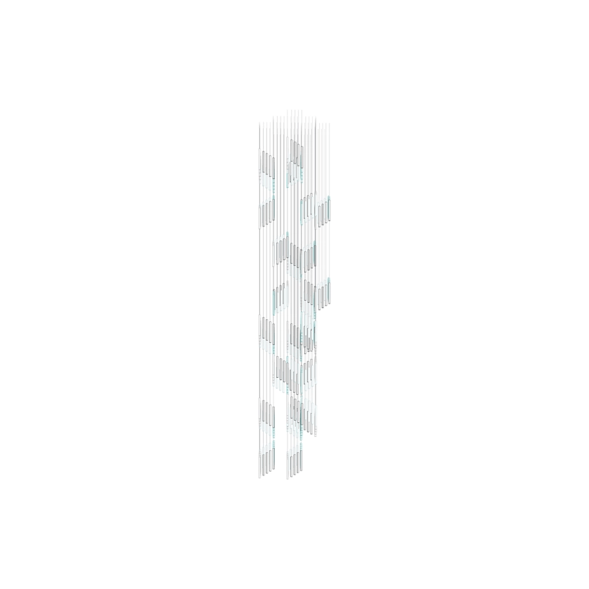 Lucanielle Diamond Cloud Strata Kronleuchter anpassen