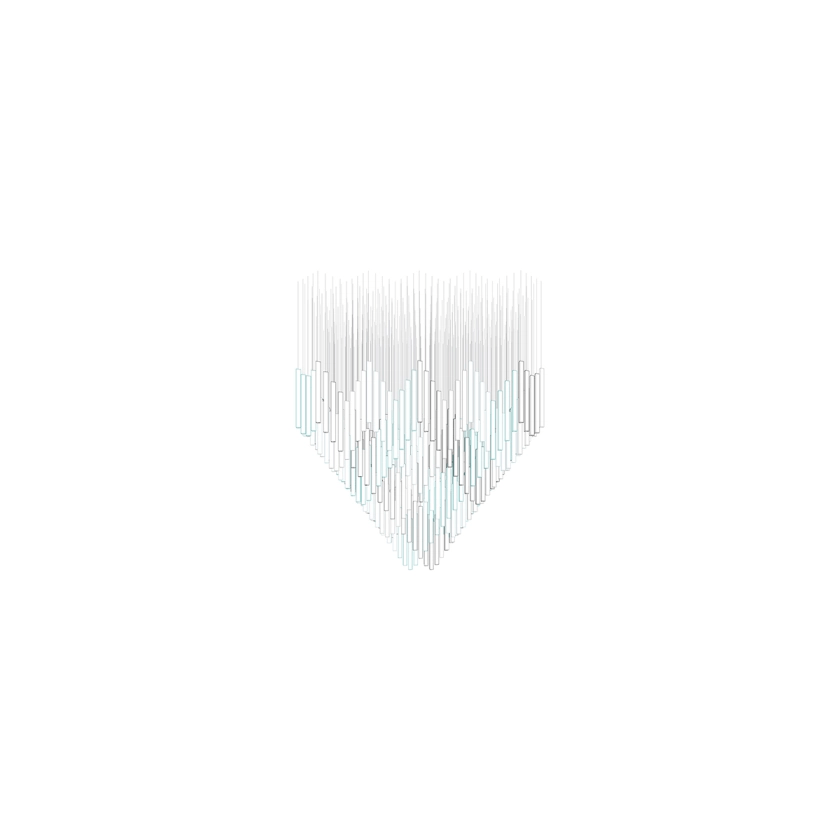 Lucanielle Diamond Cloud Strata Kronleuchter anpassen
