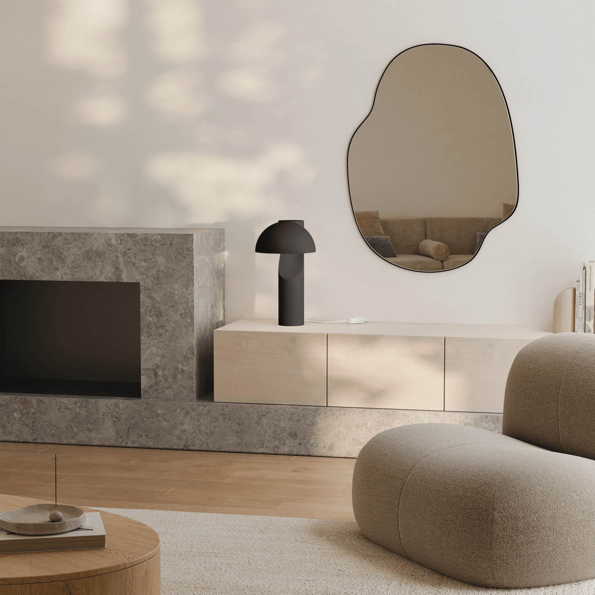 Belviora Minimalistische Tischleuchte