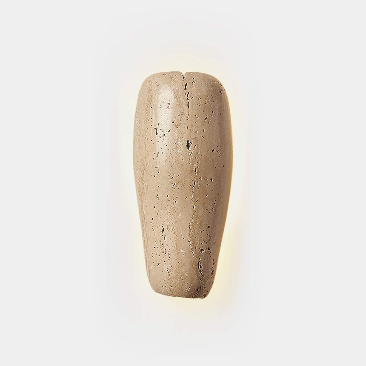 Haldenra Erdiger Stein-Wandleuchte