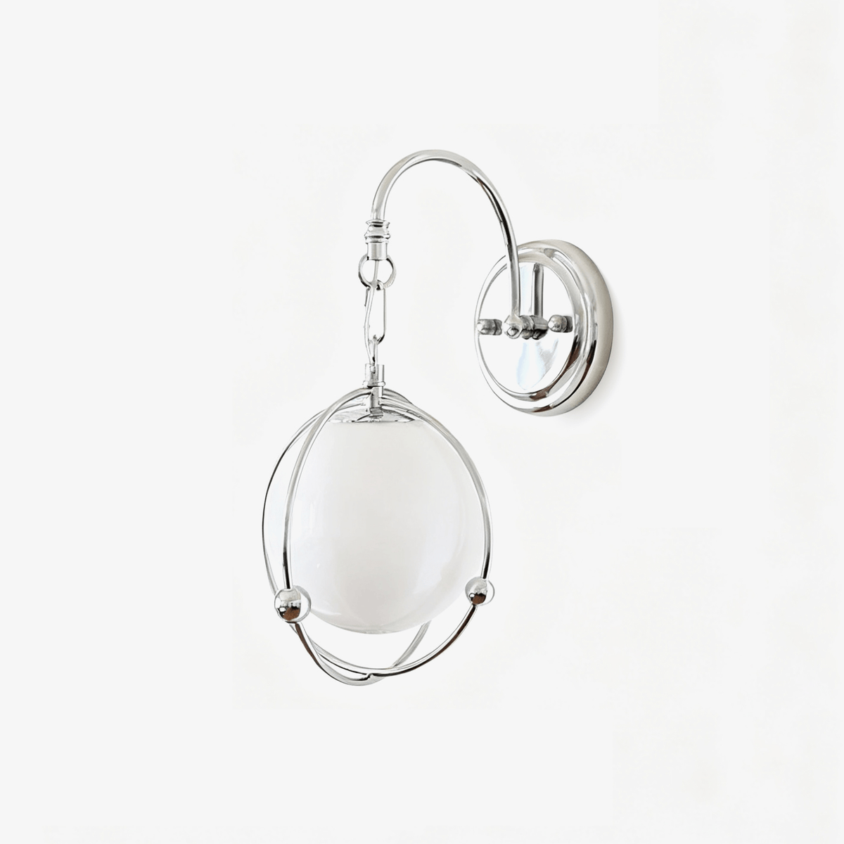 Veliselia Orb Cage Wandleuchte