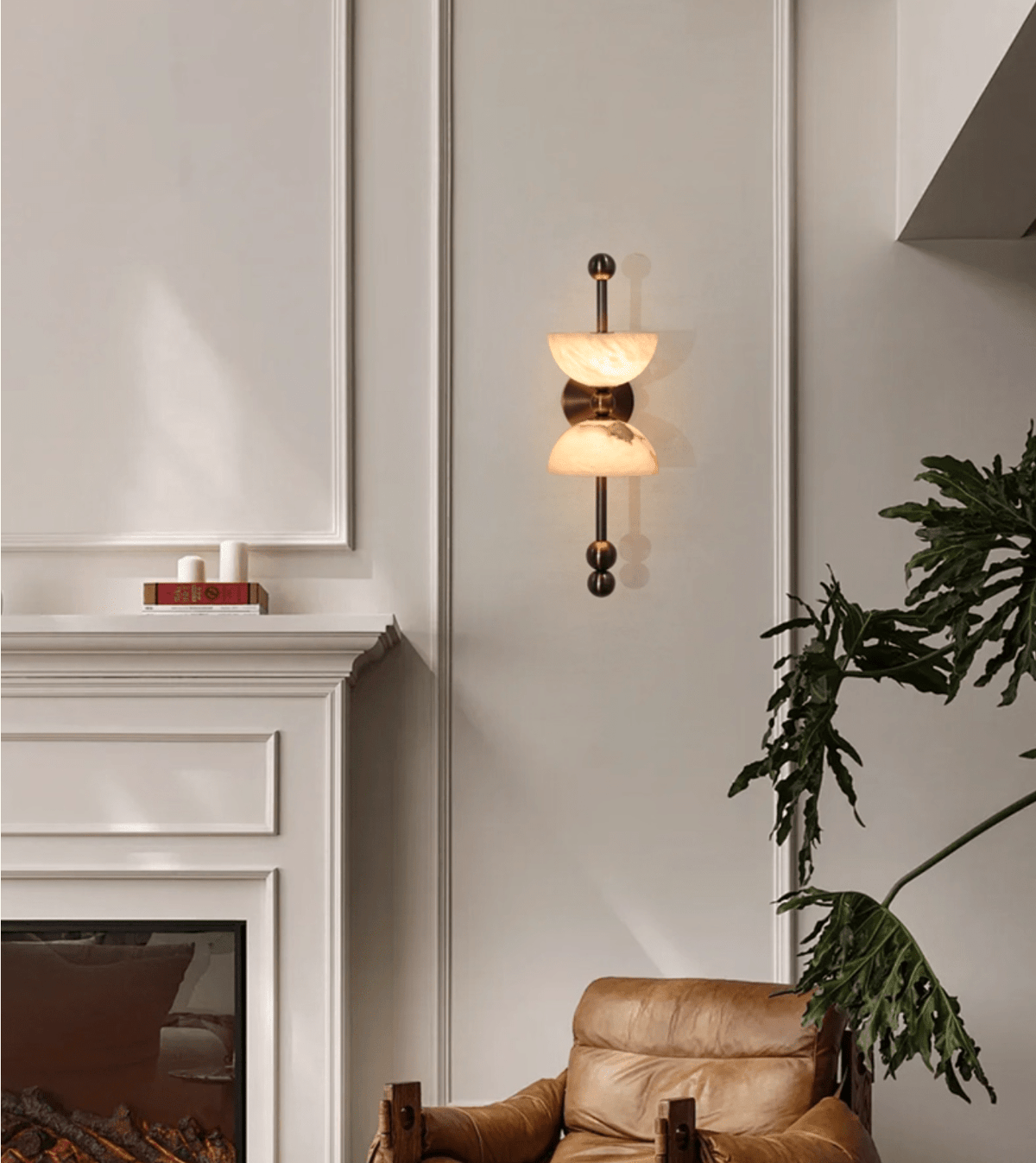 Seraphin Alabaster Wandleuchte