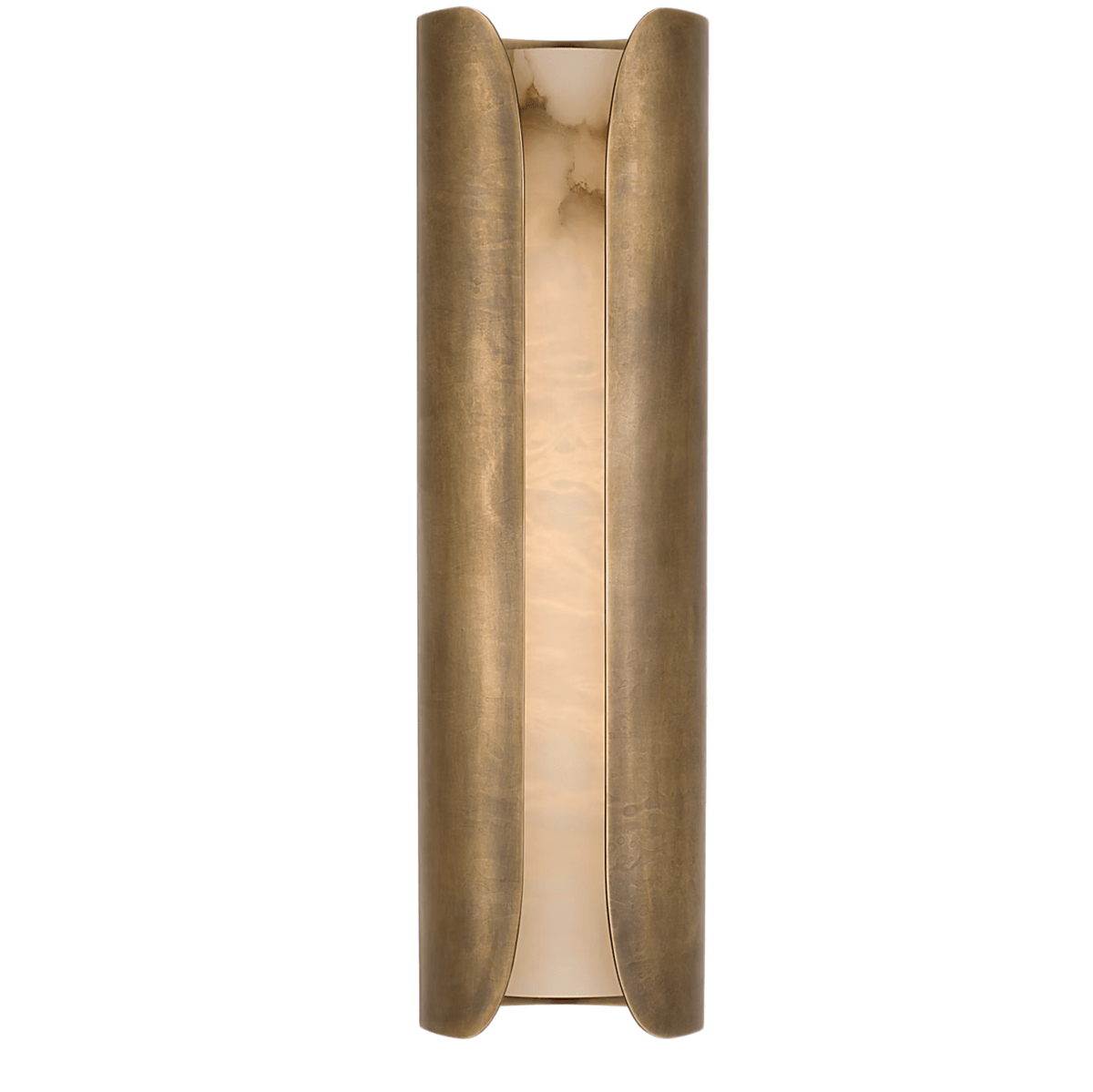Veltharo Cradled Alabaster-Wandleuchte