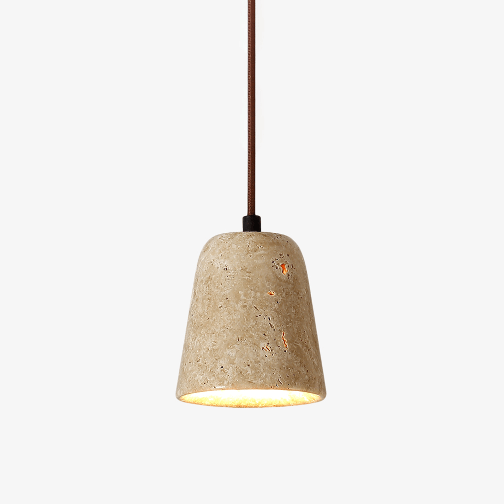 Earthy Travertine Pendelleuchte