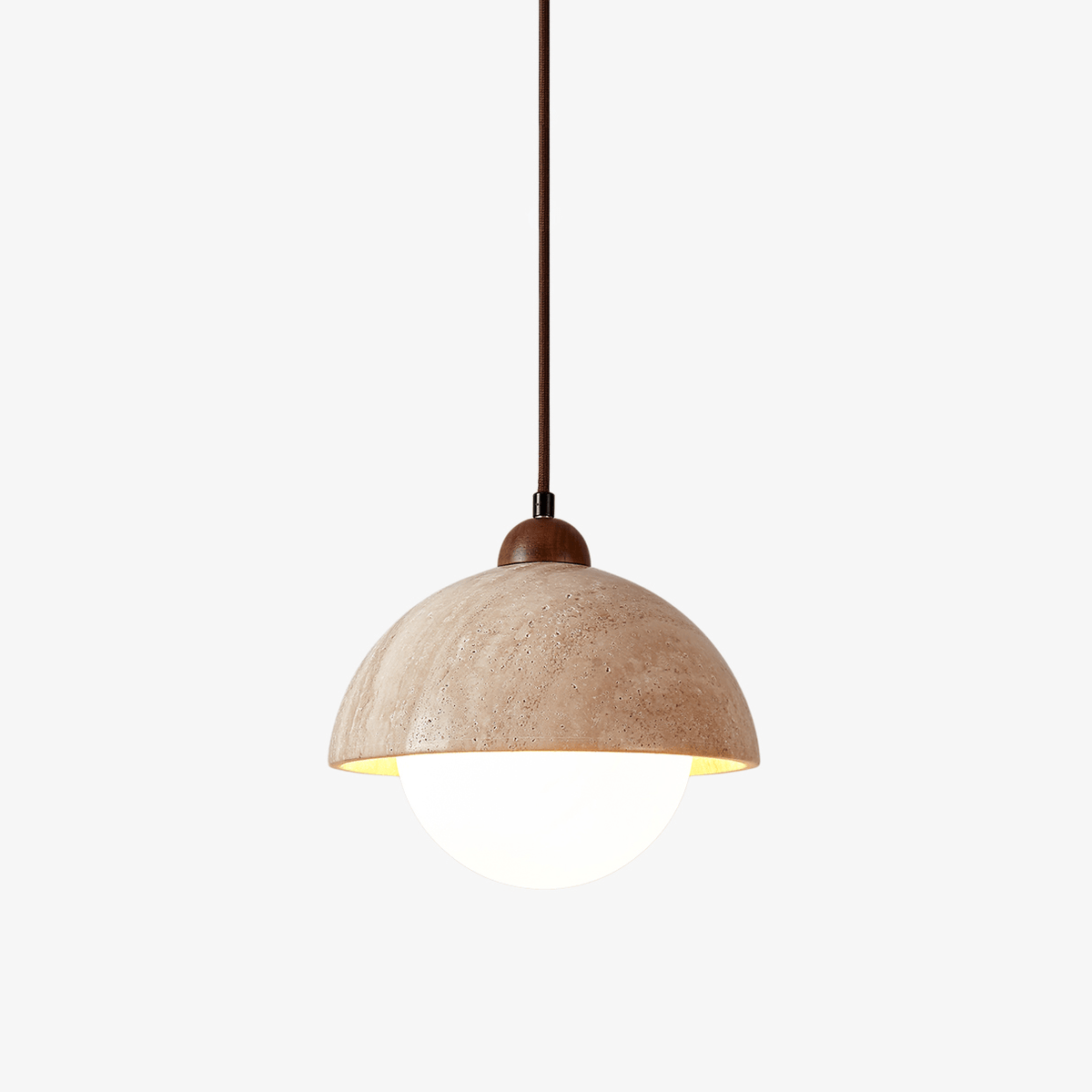Nolven Travertine Pendelleuchte
