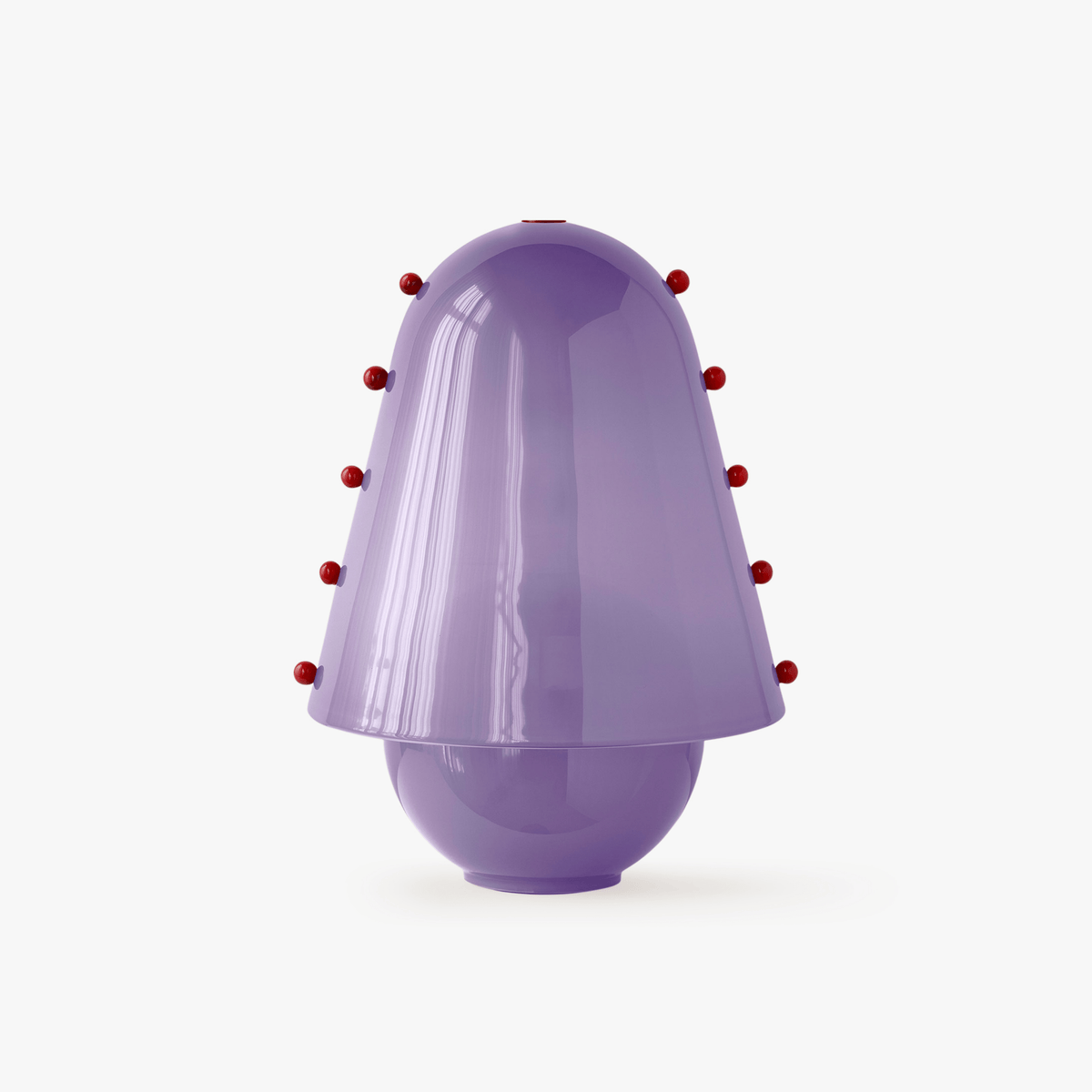 Enzo zeitgenössische Tischleuchte aus Glas