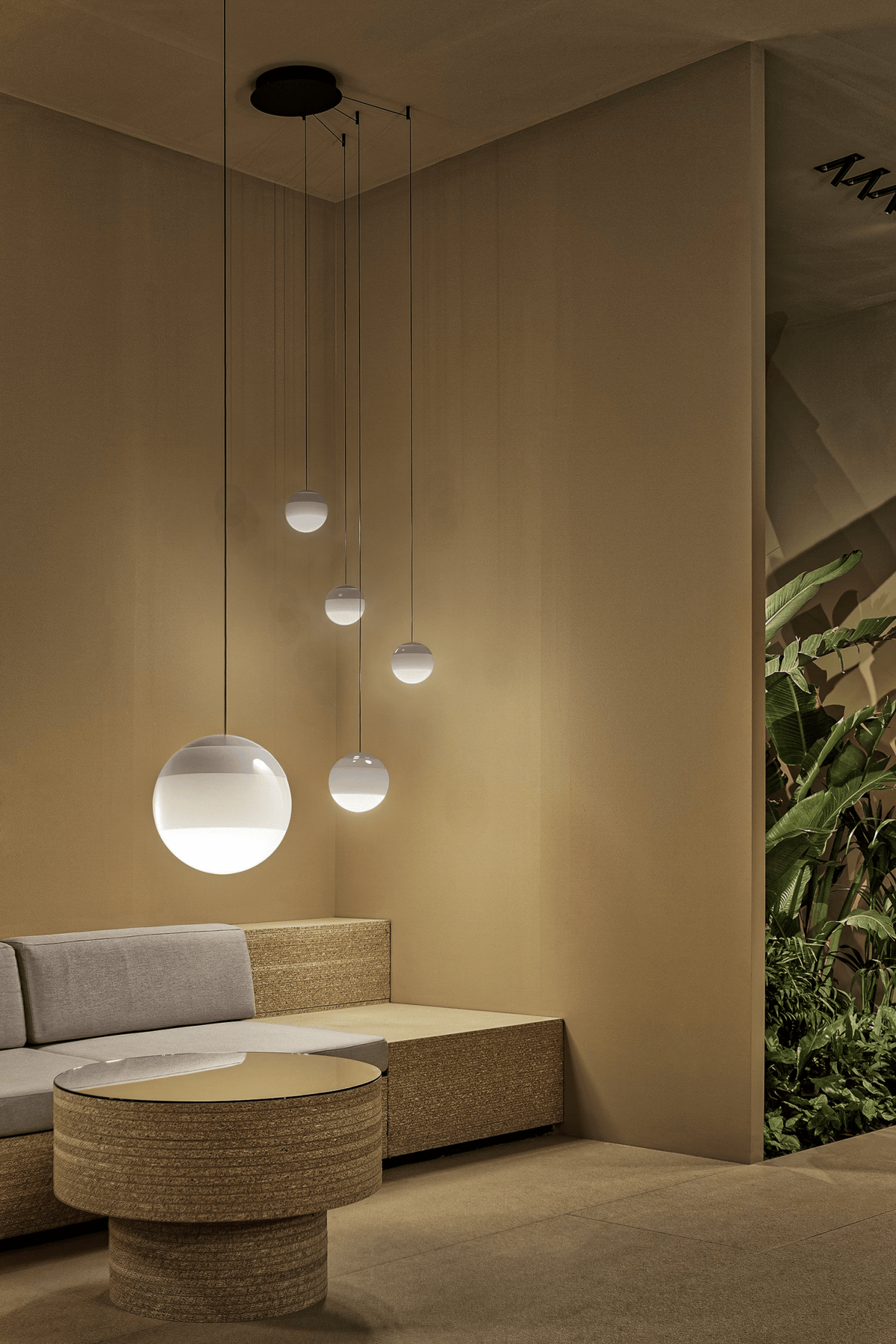 Chromia Orb Cluster Pendelleuchte