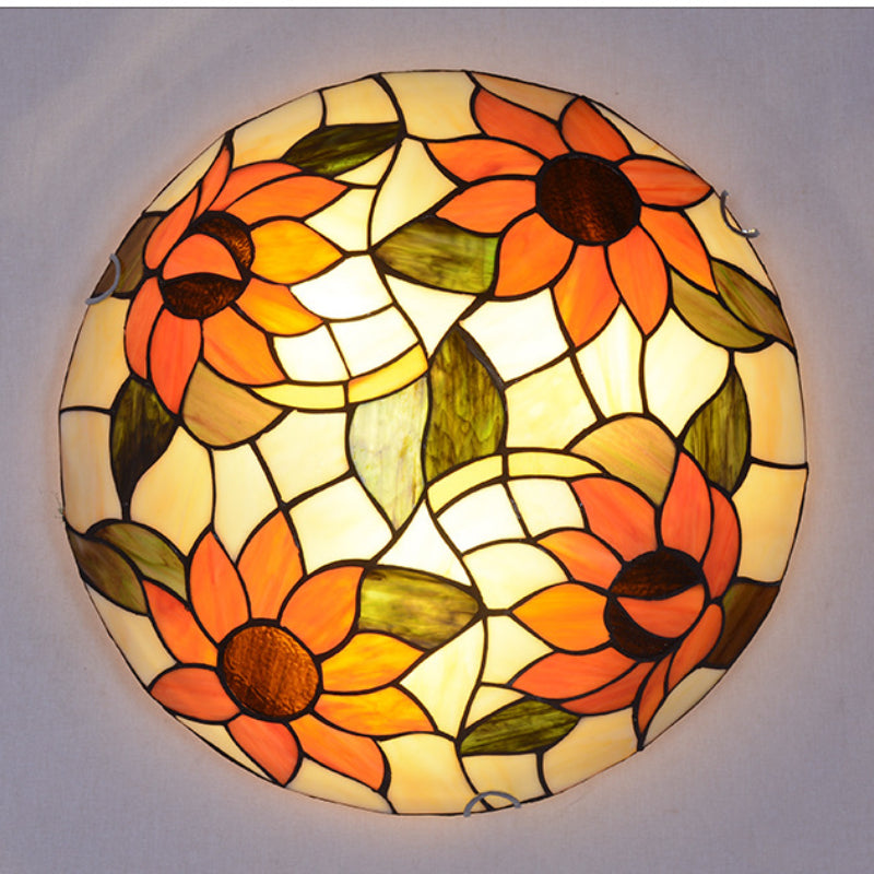 Arisha Vintage Flush Mount Deckenleuchte Metall/Glas Schlafzimmer/Wohnzimmer