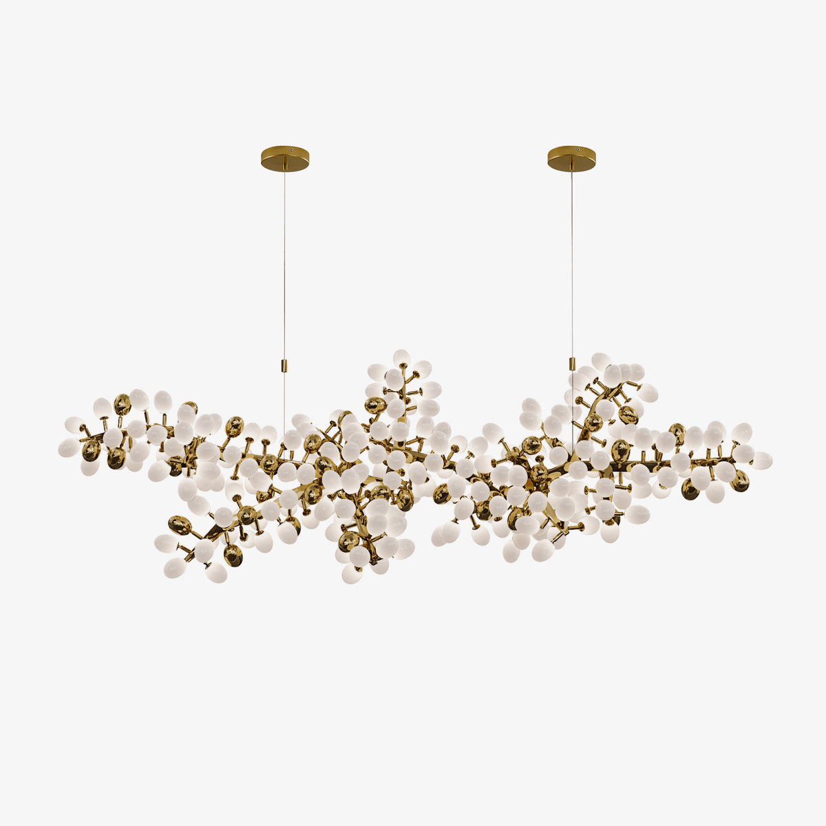 Aldo Elegant Kronleuchter aus Glas