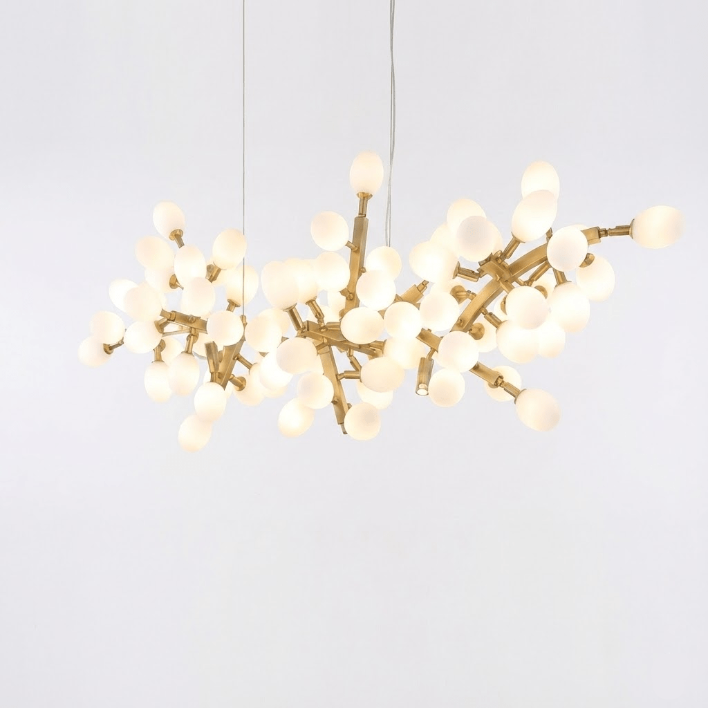 Aldo Elegant Kronleuchter aus Glas