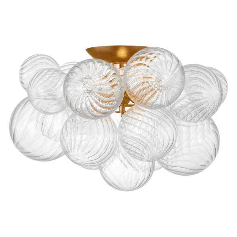 Veliira elegante Deckenleuchte aus Glas