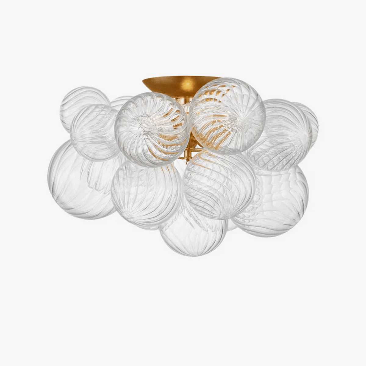 Veliira elegante Deckenleuchte aus Glas
