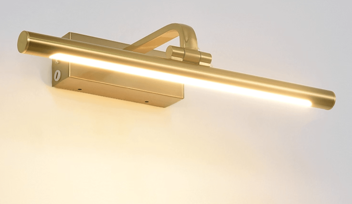 Geth Gold-Rahmen Wiederaufladbare Wandleuchte