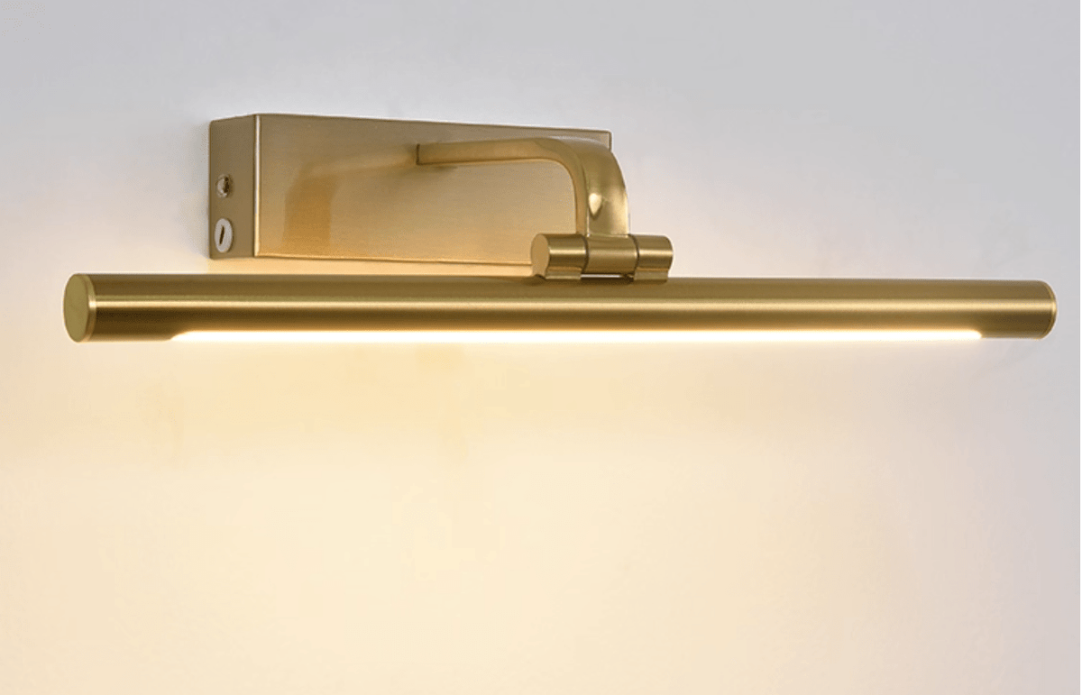 Geth Gold-Rahmen Wiederaufladbare Wandleuchte