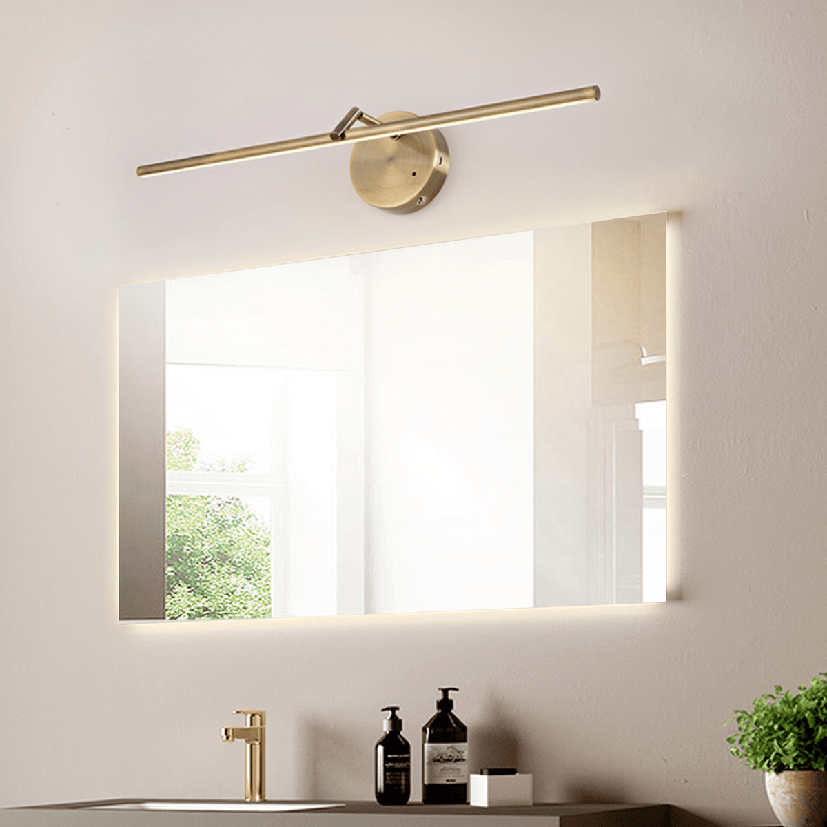 Suly Slim Gold Wiederaufladbare Wandleuchte