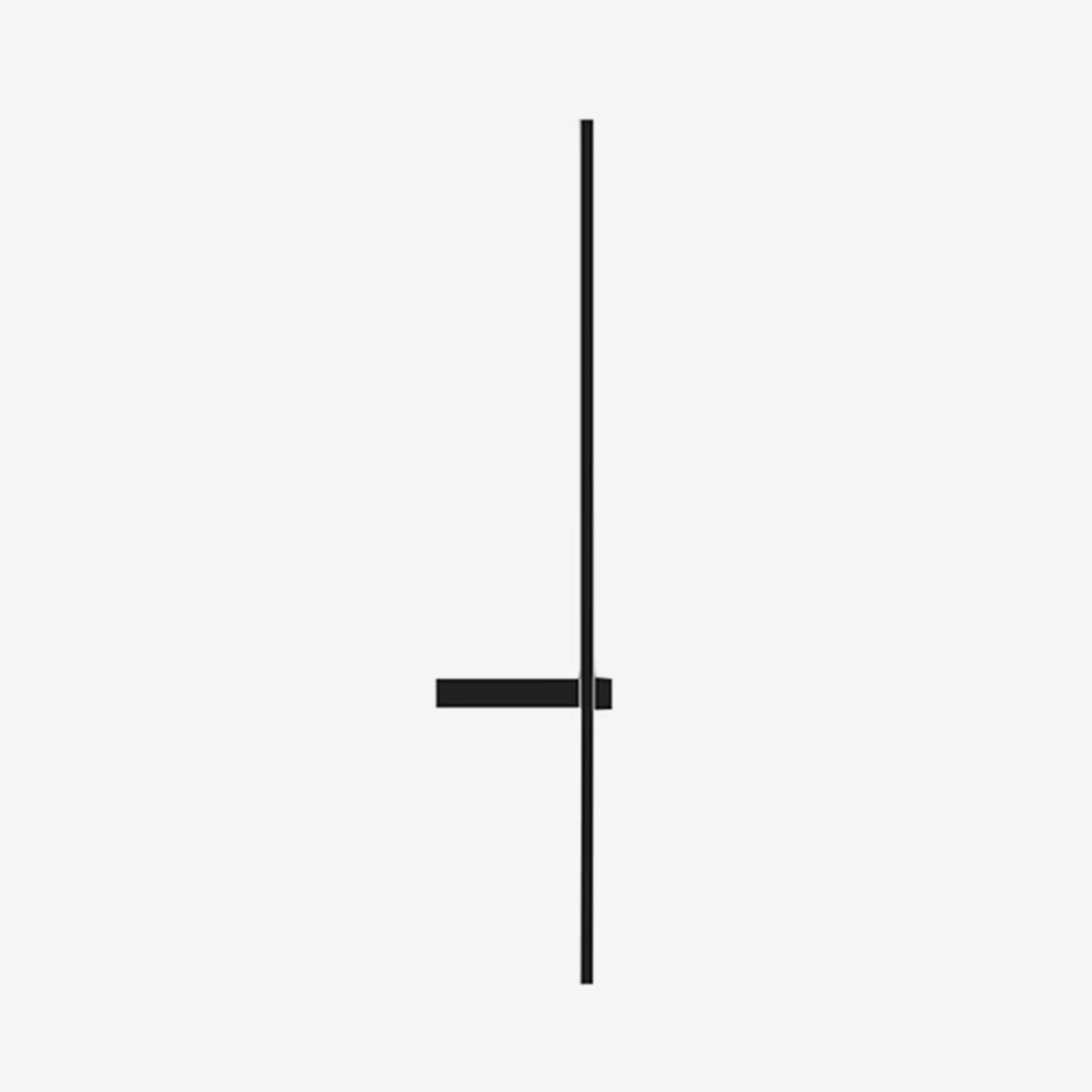 Mesv Linear wiederaufladbare schwarze Wandleuchte