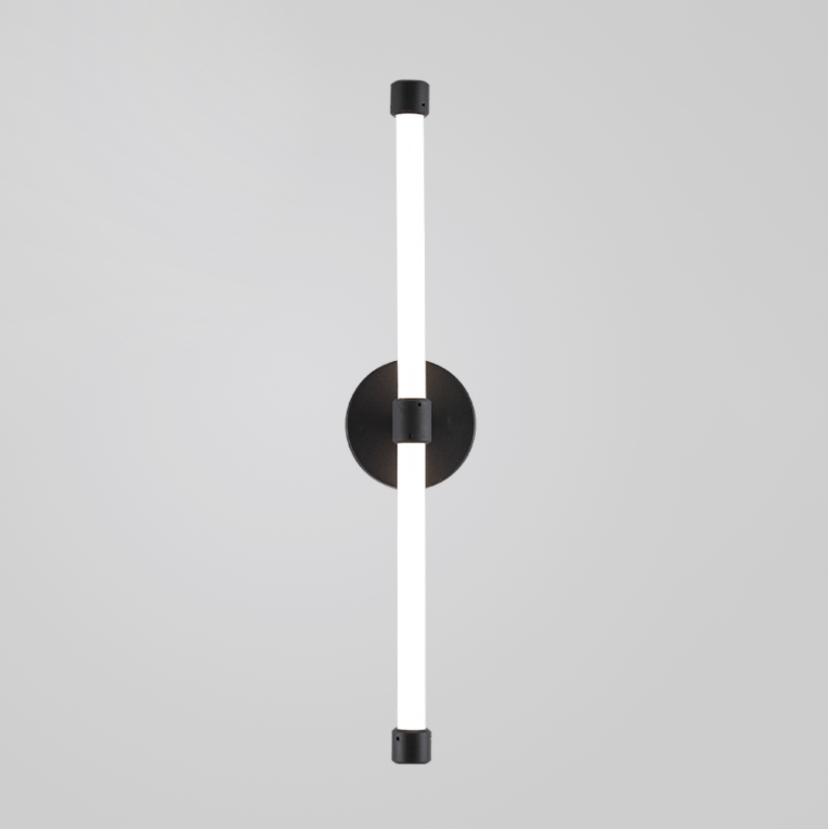 Voske vertikale Röhre minimalistische Messing-Wandleuchte