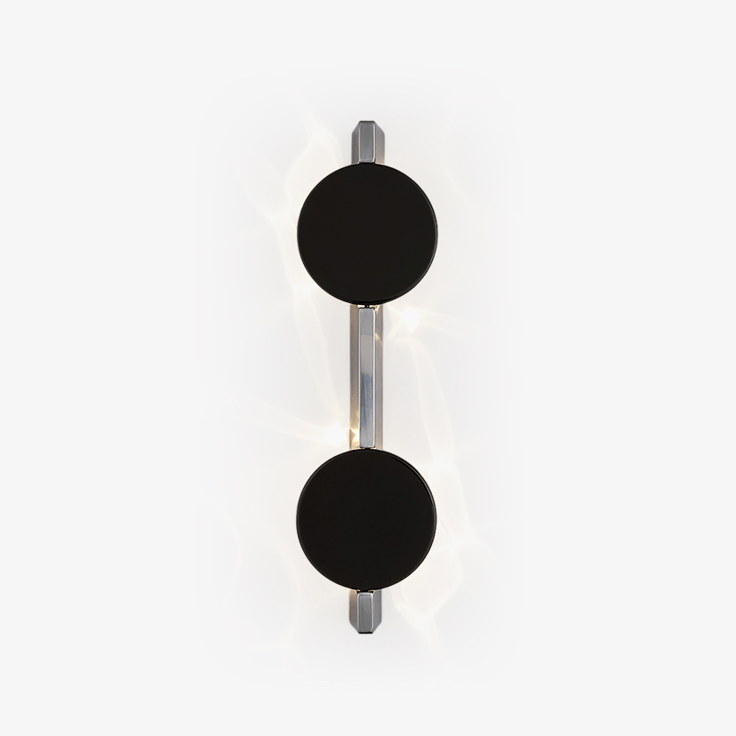 Pethr Wave Minimalistische Wandleuchte aus Stahl